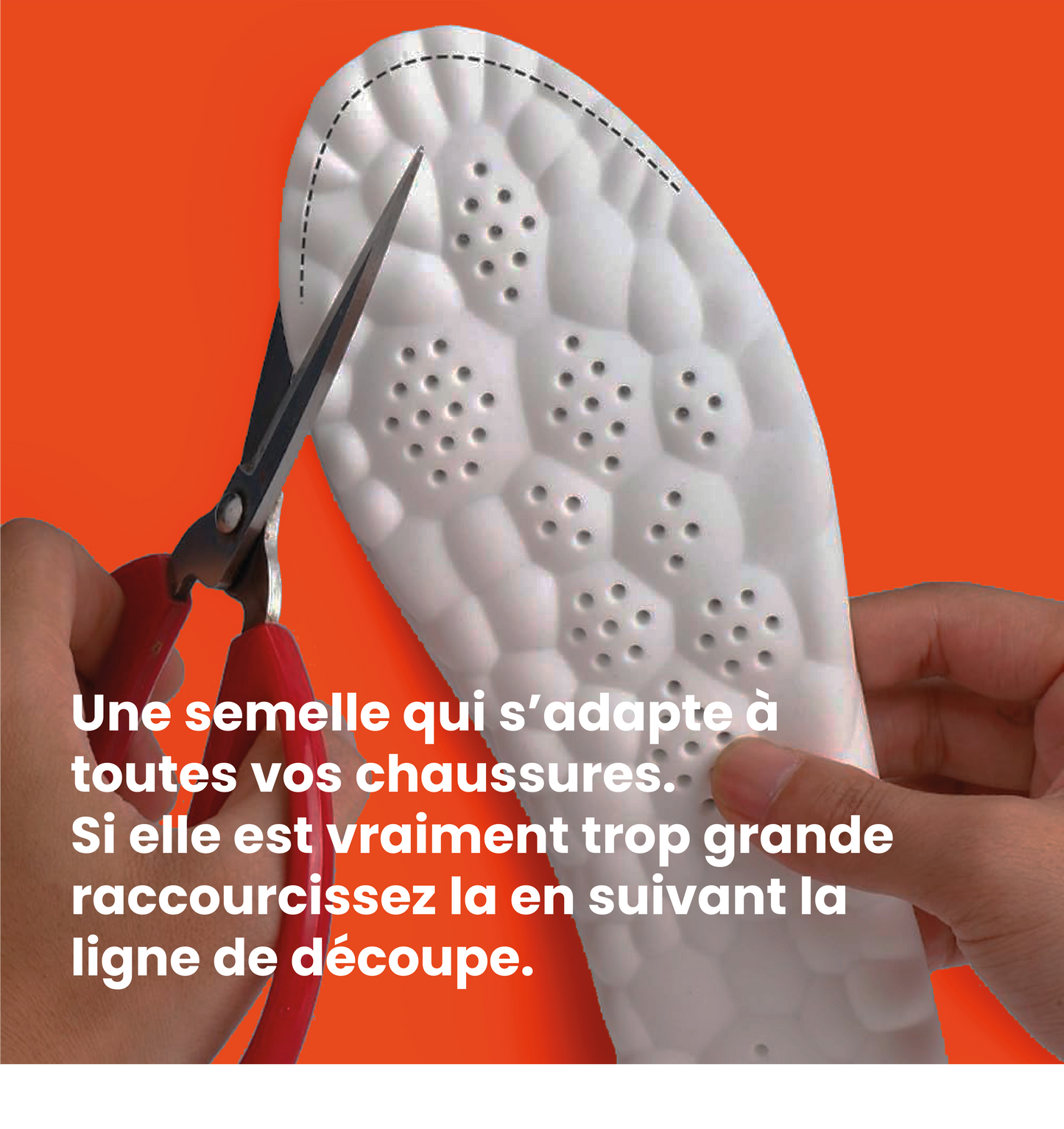 Fluffeet Semelle de Maintien Massantes